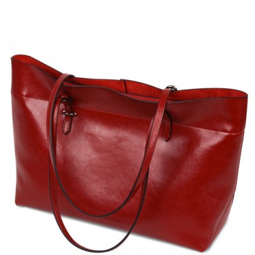 Ralph Lauren Womens large red Tote Bag
