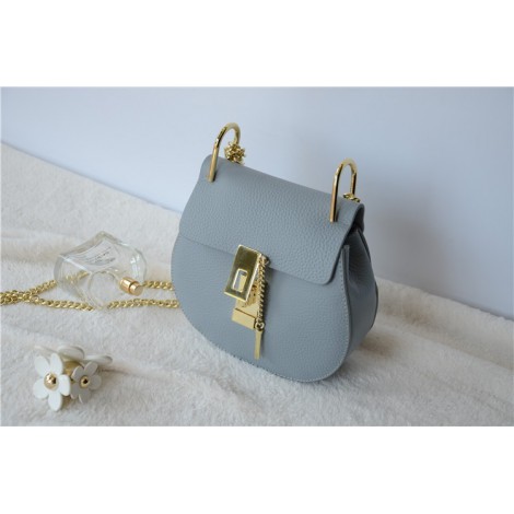  Eldora Genuine Leather Shoulder Bag Light Blue 76228