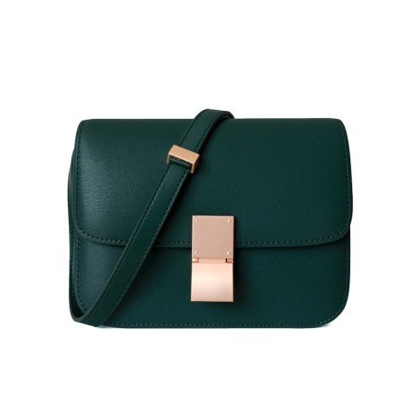 Women's Handbag Matt Purse Dark Green Limited Edition – P & T