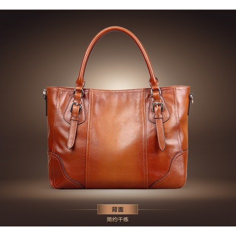 Brown Togo Leather Case, Delton Bags