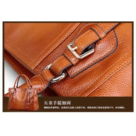 Eva leather handbag Louis Vuitton Brown in Leather - 20378063