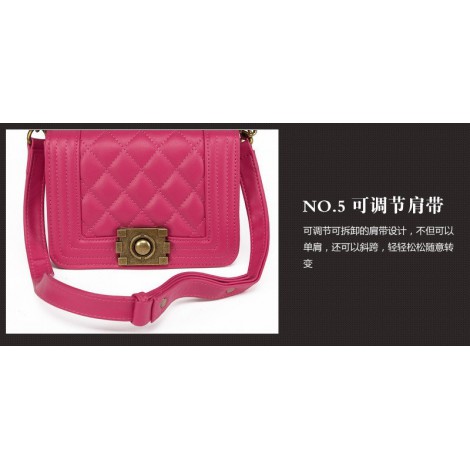 Beatrix Sac à Main Porté Épaule en Vrai Cuir de Vache Magenta 75167